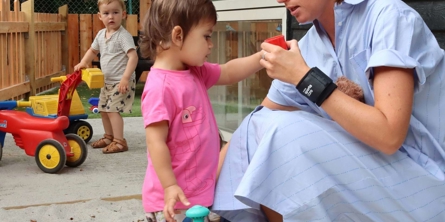 Den gode relation til alle børn er vigtig i Haven