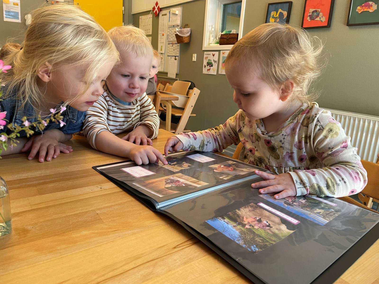 Vi tager billeder af vores hverdag - dem kan du også se på Aula