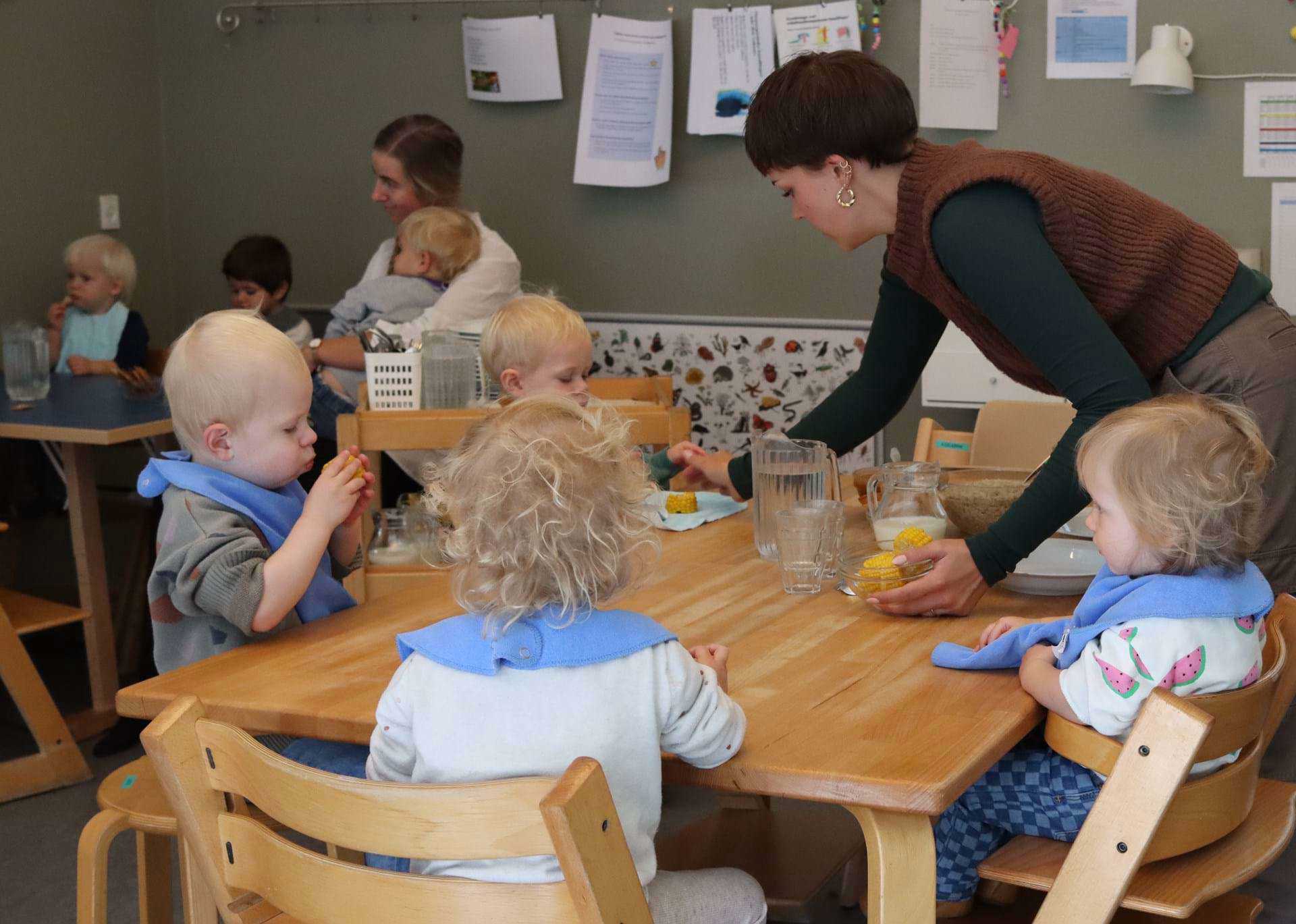 Der bliver lavet mad hver dag i Kernehuset, for vi har vores eget køkken